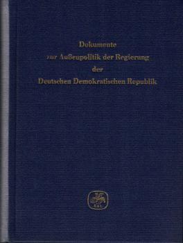 Dokumente zur Außenpolitik der Regierung der Deutschen Demokratischen Republik ; Band VIII [8] : Vom 1. Januar bis zum 31. Dezember 1960.