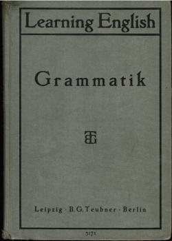 Englische Grammatik.