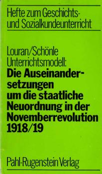 Die Auseinandersetzung um die staatliche Neuordnung in der Novemberrevolution 1918.
