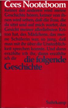 Die folgende Geschichte.