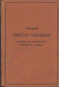 Tibetan Grammar.