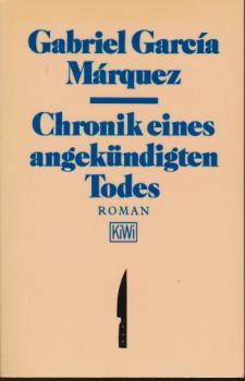 Chronik eines angekündigten Todes : Roman.