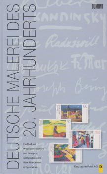 Deutsche Malerei des 20. Jahrhunderts : ein Buch mit Originalbriefmarken und Stempeln, mit Informationen über Künstler und Zeitgeschichte ; Deutsche Post AG.