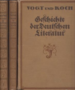 Geschichte der Deutschen Literatur von den ältesten Zeiten bis zur Gegenwart. 1. bis 3. Band; 1. Bd.: Die älteste Zeit; 2. Bd.: Die neuere Zeit; 3. Bd.: Neuere und neueste Zeit.