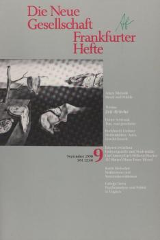 Die Neue Gesellschaft / Frankfurter Hefte; Heft 9/ 1990 : Thema Zeit-Brüche