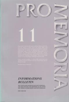 Promemoria. Informationsbulletin Nr. 11, Juni 1999.