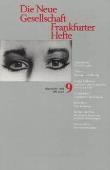 Die Neue Gesellschaft / Frankfurter Hefte; Heft 9/ 1992 : Thema Medien und Macht