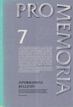 Promemoria. Informationsbulletin Nr. 7, Juli 1997.
