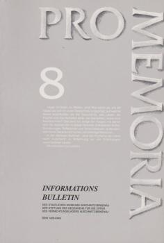 Promemoria. Informationsbulletin Nr. 8, Juni 1998.