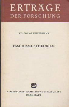 Faschismustheorien : z. Stand d. gegenwärtigen Diskussion.