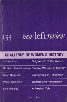 New left review; Number 133, May/ June 1982. Challenge of women´s history.
