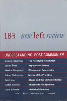 New left review; Number 183, September/ October 1990.