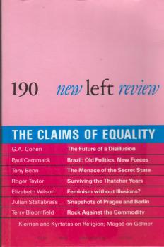 New left review; Number 190, November/ December 1991.