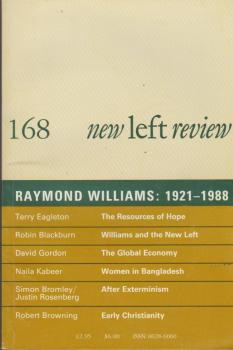New left review; Number 168, March/ April 1988.