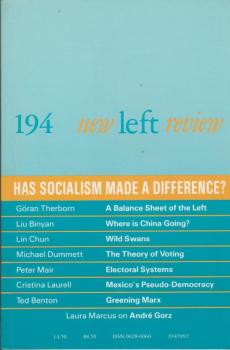 New left review; Number 194, July/ August 1992.