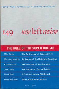 New left review; Number 149, January/ February 1985.