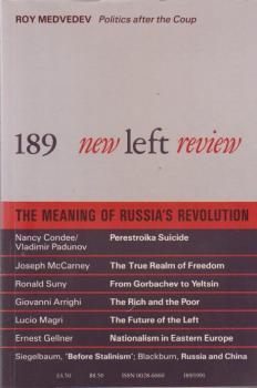 New left review; Number 189, September/ October 1991. The meaning of russia´s revolution.