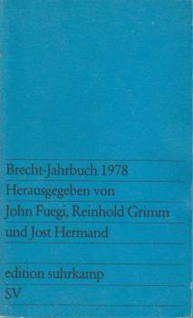 Brecht-Jahrbuch; Teil: 1978.