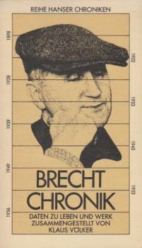 Brecht-Chronik : Daten zu Leben u. Werk.