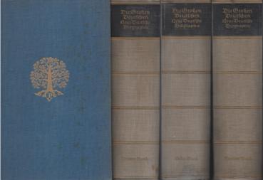Die Großen Deutschen. Neue Deutsche Biographie. In vier Bänden.