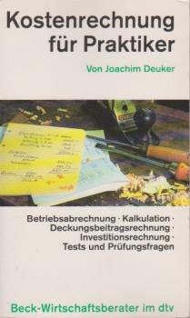 Kostenrechnung für Praktiker.