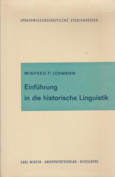 Einführung in die historische Linguistik.