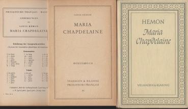 Maria Chapdelaine : Récit du Canada français. Mit Wörterbuch und Anmerkungen