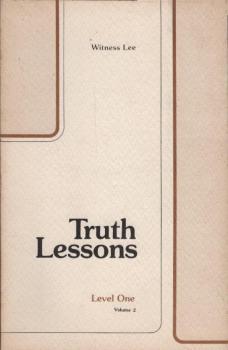 Truth lessons / Level one. Vol. 2.