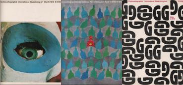 Gebrauchsgraphik International Advertising Art : Hefte 3, 4, und 5/ 1970