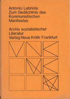 Zum Gedächtnis des Kommunistischen Manifestes.