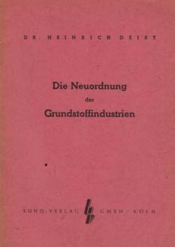 Die Neuordnung der Grundstoffindustrien