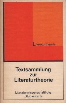 Textsammlung zur Literaturtheorie.