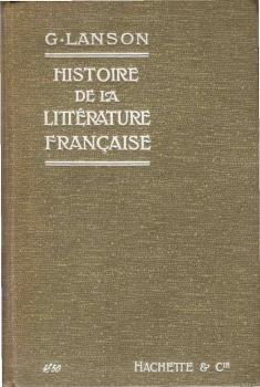 Histoire de la Littérature Francaise