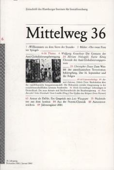Mittelweg 36 : Zeitschrift des Hamburger Instituts für Sozialforschung; 6/2001. Die Grenzen der Globalisierungsbewegung