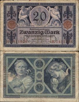20 Mark Reichsbanknote 04.11.1915 [Banknote]