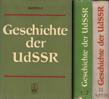 Geschichte der UdSSR ; 3 Bände