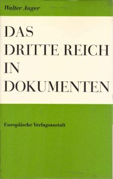 Das Dritte Reich in Dokumenten.