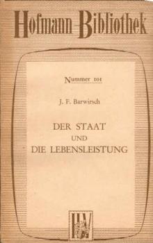 Der Staat und die Lebensleistung.
