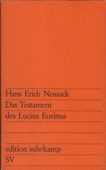 Das Testament des Lucius Eurinus.