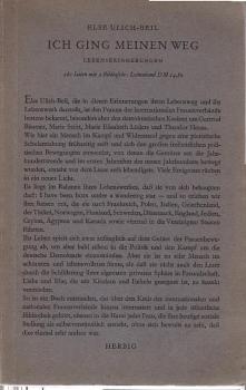 Ich ging meinen Weg : Lebenserinnerungen.