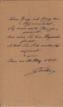 Goethe-Weisheiten im ernsten und heiteren Ton.