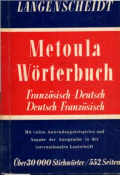 Französisch : Französisch-Deutsch, Deutsch-Französisch.