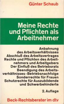 Meine Rechte und Pflichten als Arbeitnehmer.