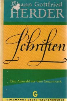 Schriften : Eine Auswahl aus d. Gesamtwerk.