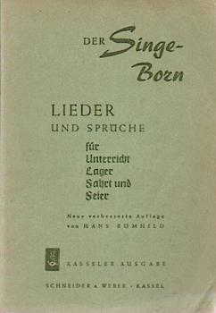 Der Singe-Born; Teil: Frankfurter Ausg.
