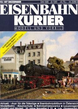 Eisenbahn-Kurier : Vorbild und Modell. Nr. 183, Dezember 1987.