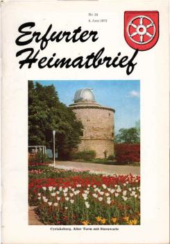 Erfurter Heimatbrief Nr. 24, 8. Juni 1972