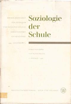Soziologie der Schule.