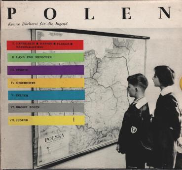 Polen kleine Bücherei für die Jugend (7 Teile im Schuber)