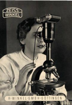 Die Zeiss Winkel Aufsatzkamera. [Werbebroschüre]
